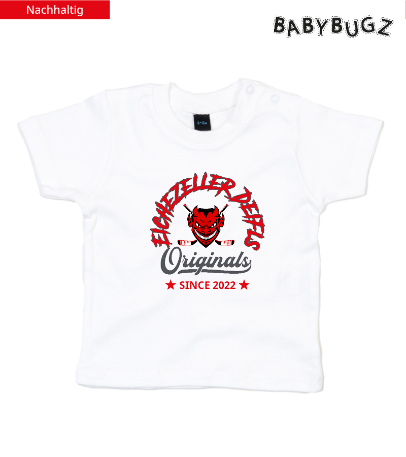 Babybugz Baby T-Shirt White "Jacob"