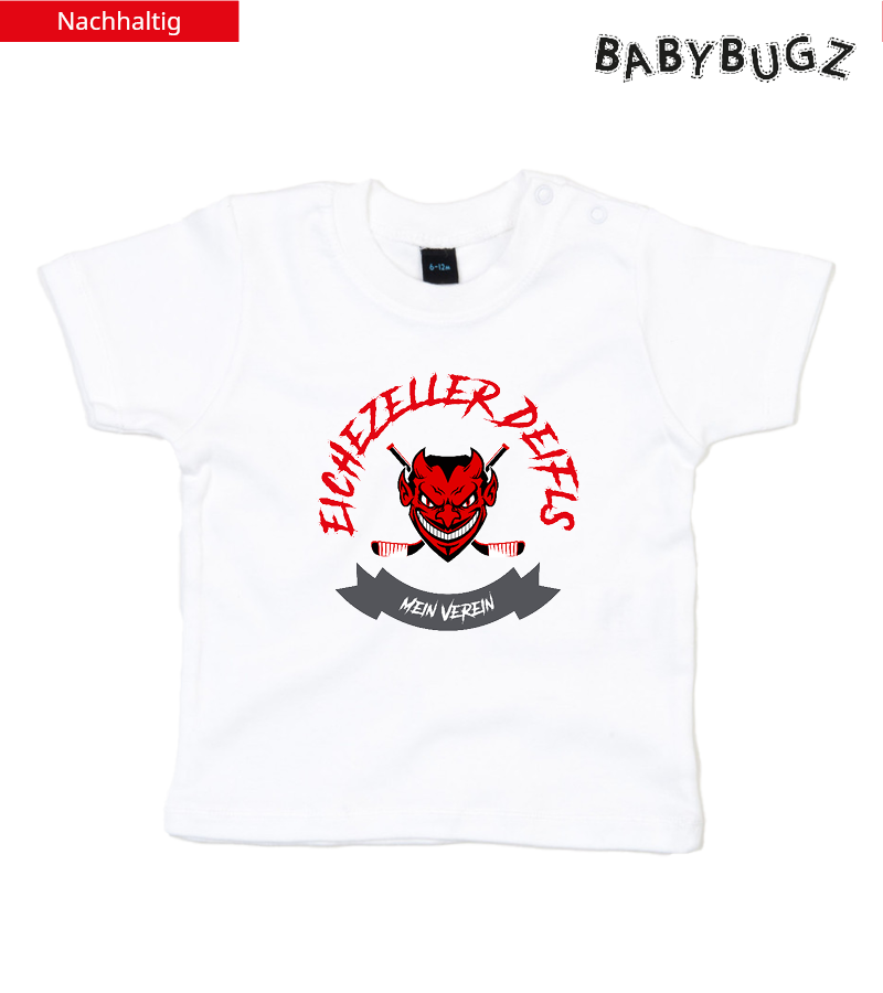 Babybugz Baby T-Shirt White "Bono"