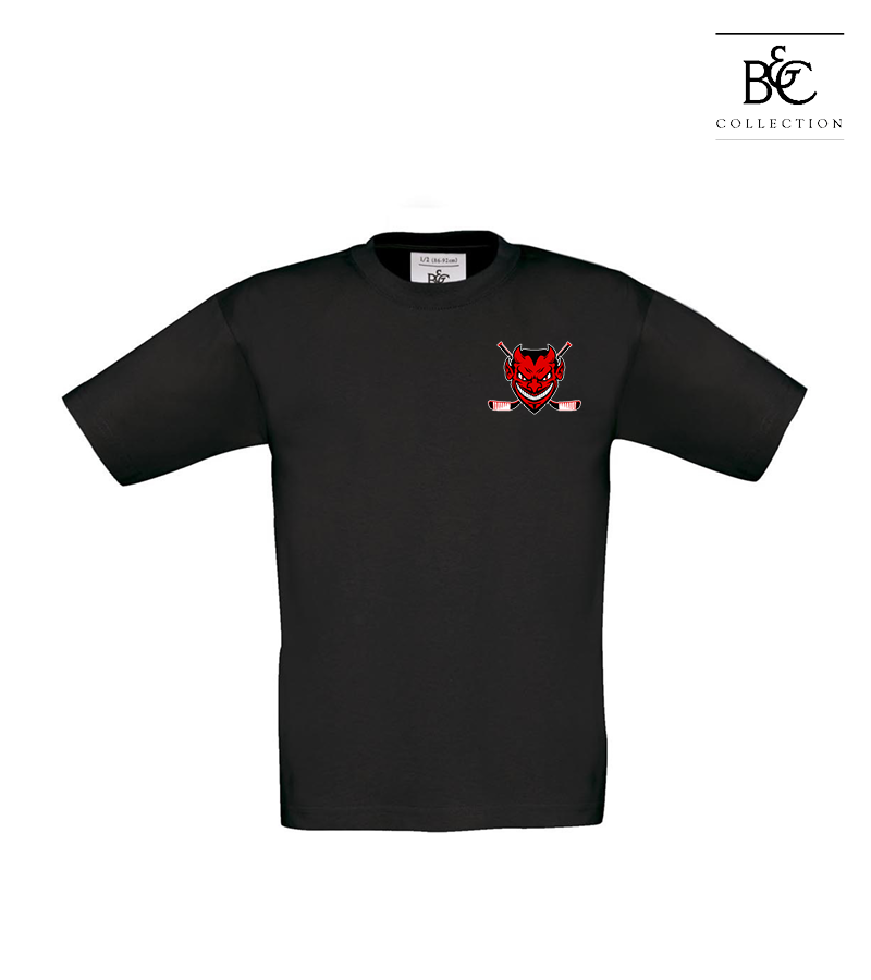 B&C Kinder T-Shirt Black "Anton"