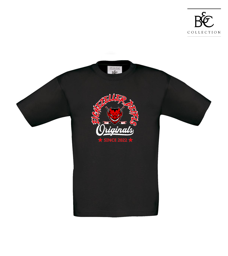 B&C Kinder T-Shirt Black "Jacob"
