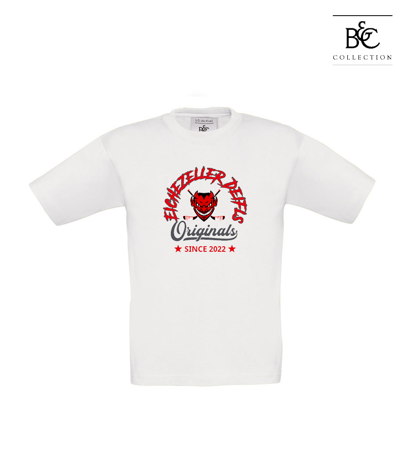 B&C Kinder T-Shirt White "Jacob"