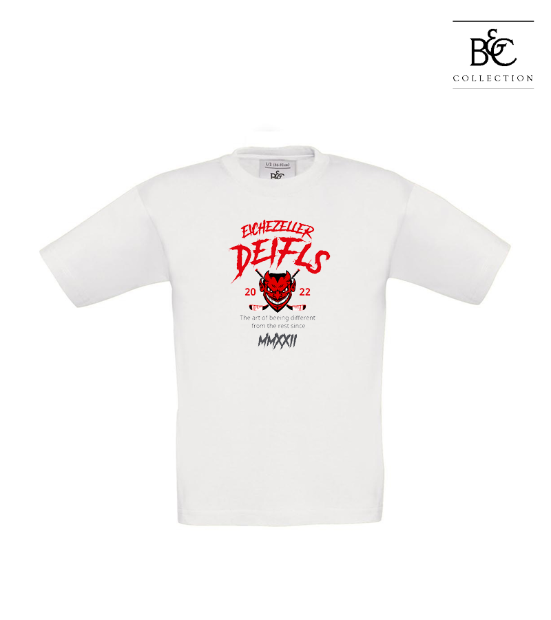 B&C Kinder T-Shirt White "Isack"