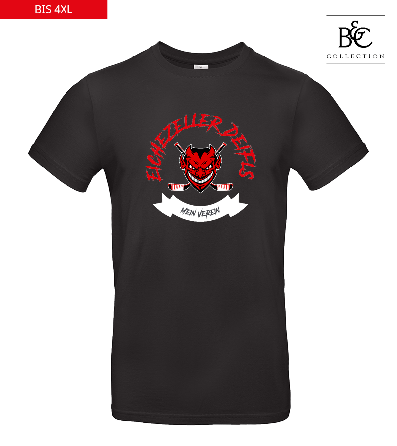 B&C Herren T-Shirt Black "Bono"