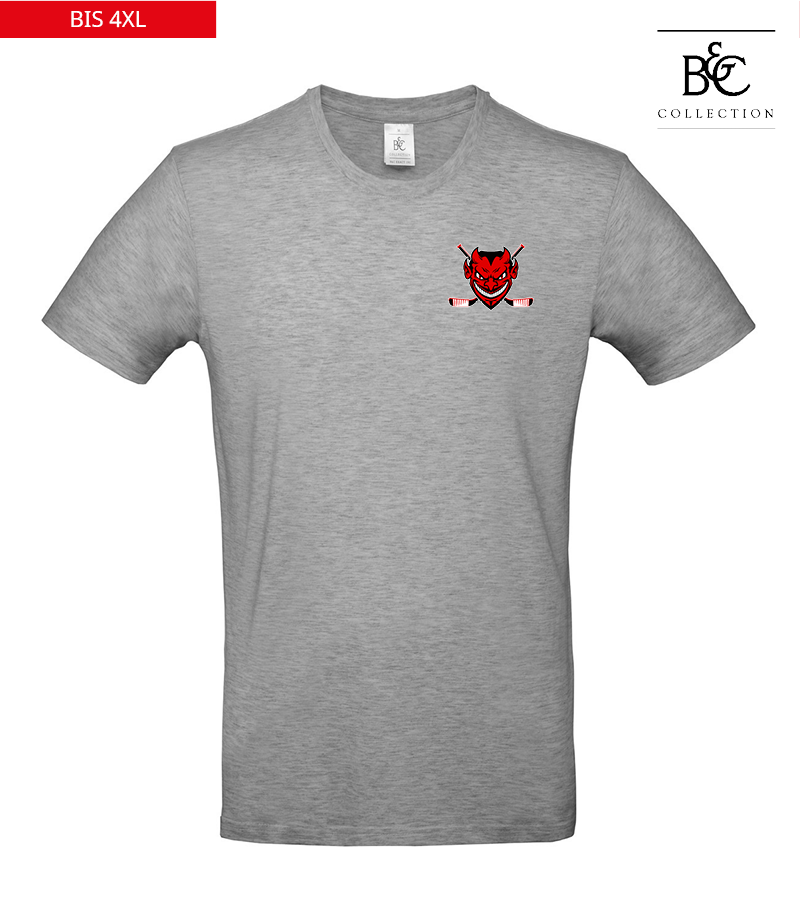 B&C Herren T-Shirt Sports Grey "Anton"