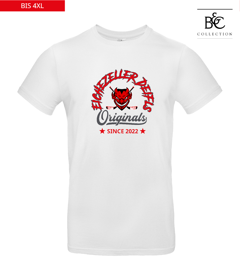 B&C Herren T-Shirt White "Jacob"