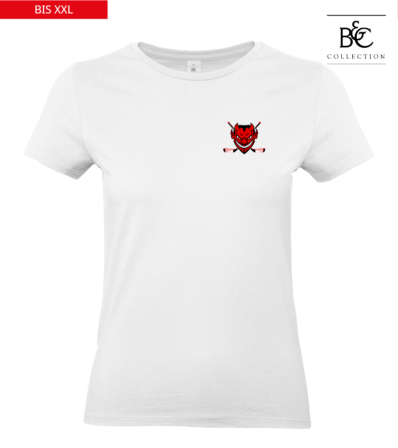 B&C Damen T-Shirt White "Anton"