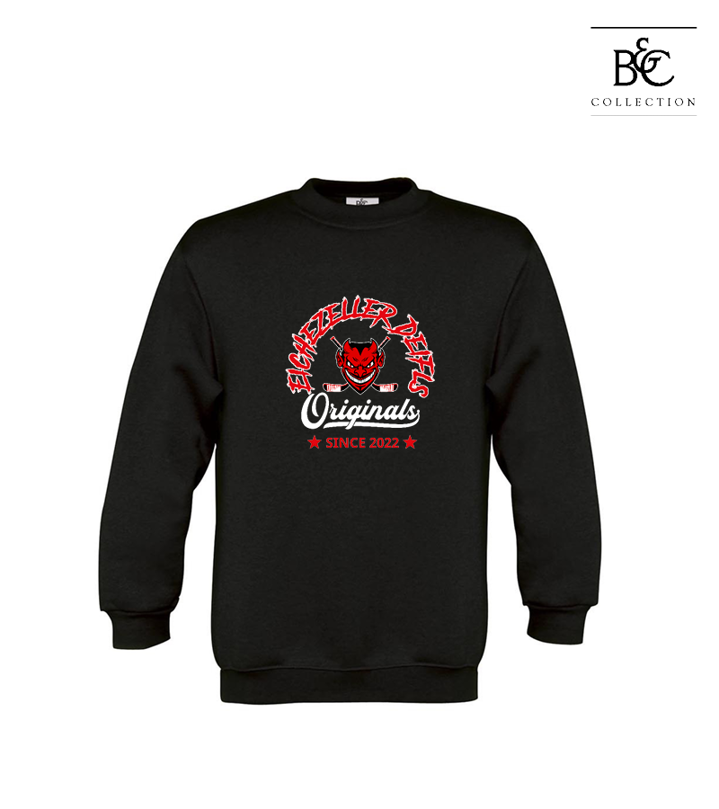 B&C Kinder Sweatshirt Black "Jacob"