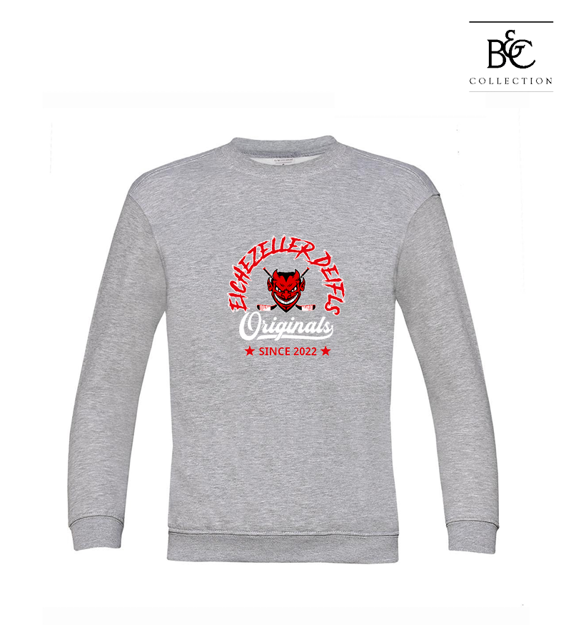 B&C Kinder Sweatshirt Heather Grey "Jacob"
