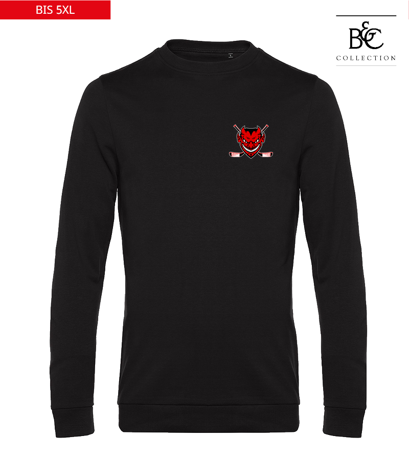 B&C Herren Sweatshirt Black Pure "Anton"