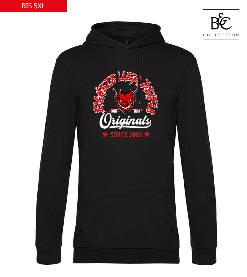B&C Herren Hoodie Black Pure "Jacob"