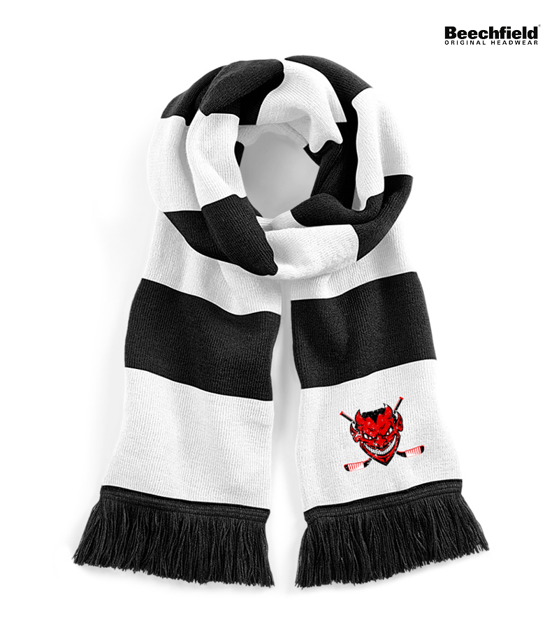 Beechfield Schal Black White "Uwe"