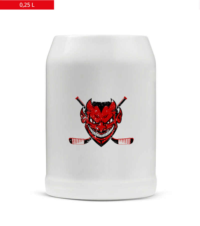 Bierkrug 0,25l White "Uwe" A