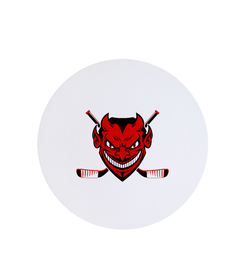 Textil Mousepad Rund White "Anton"