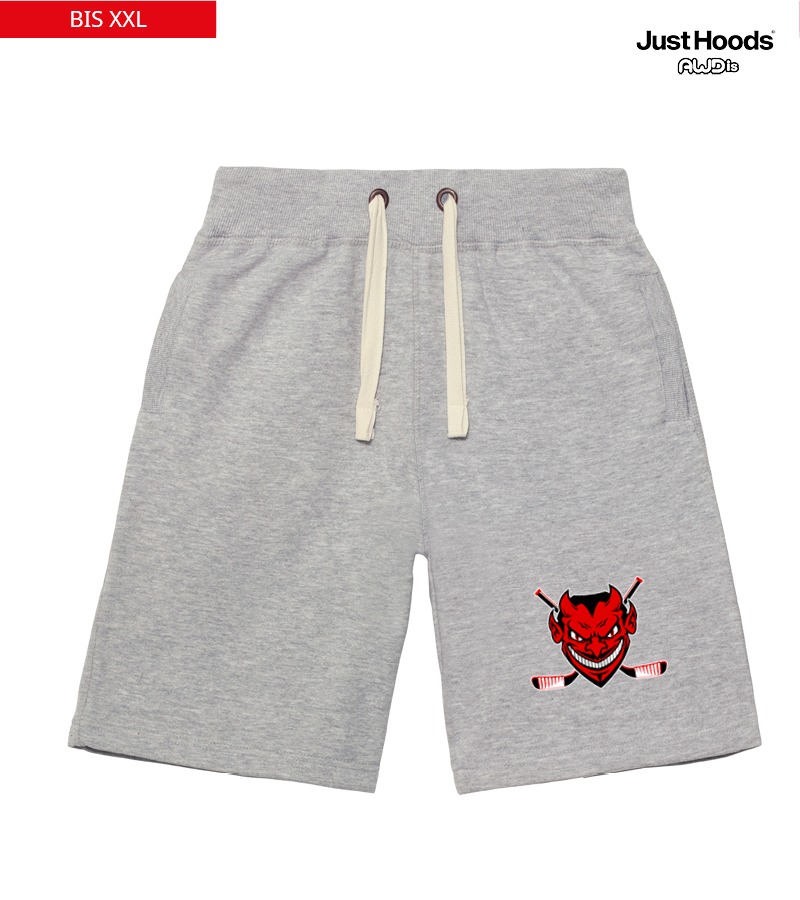Just Hoods Herren Shorts Heather Grey "Anton"