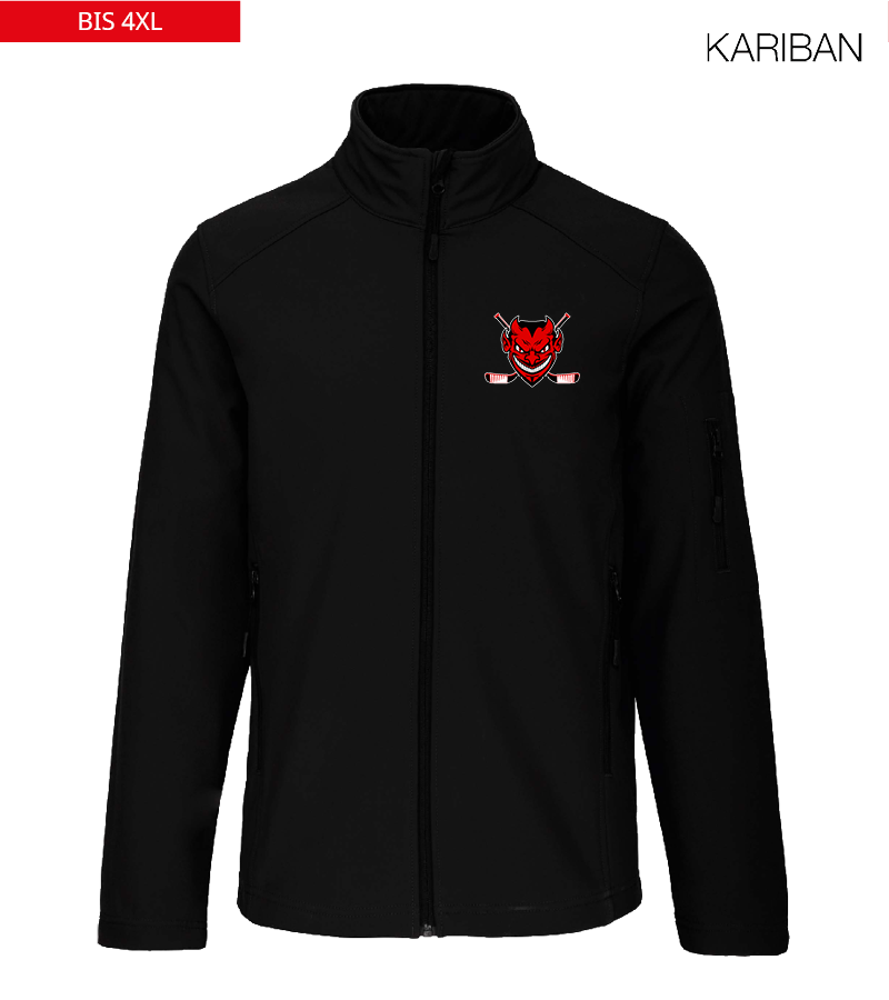 Kariban Herren Softshelljacke Black "Anton"