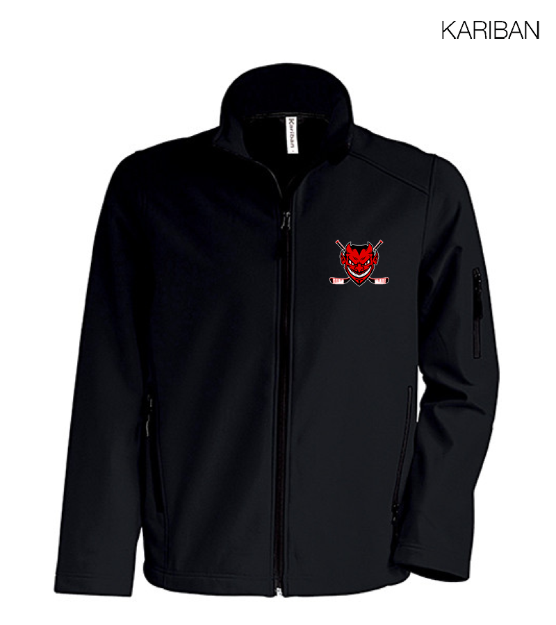 Kariban Kinder Softshelljacke Black "Anton"