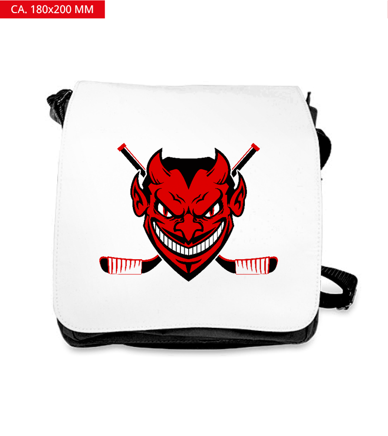 Schultertasche S Black "Anton"