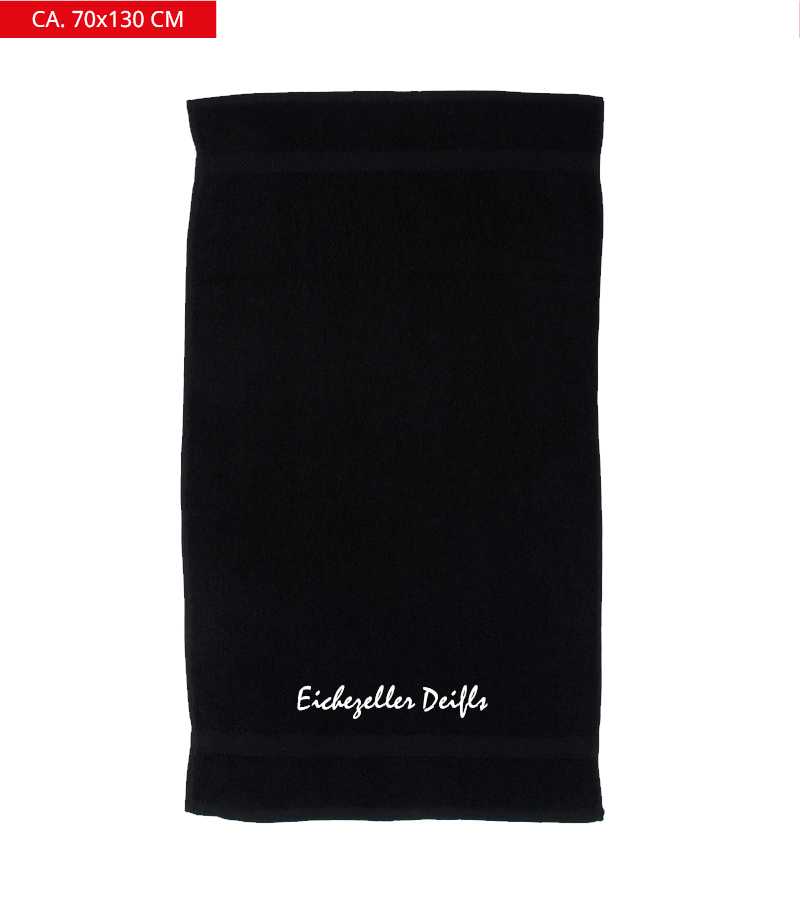 Towel City Badetuch Black "Anton"