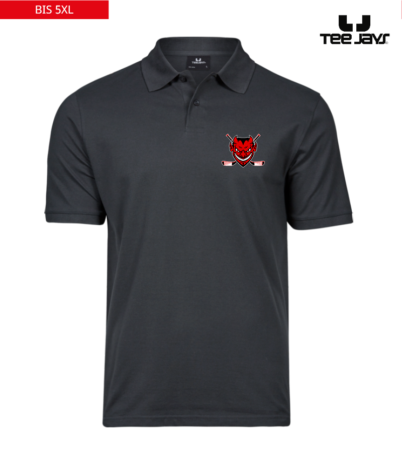 Tee Jays Herren Heavy Polo-Shirt Dark Grey "Anton"
